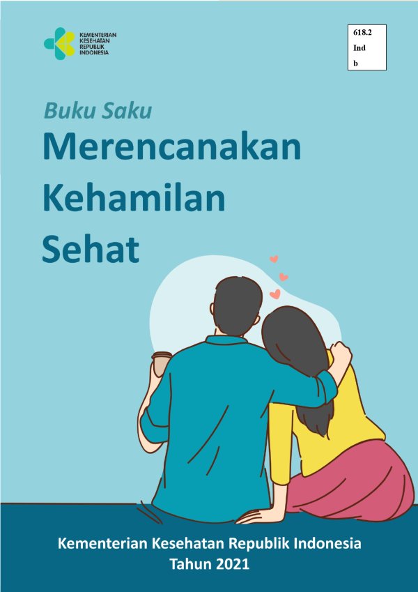 Sampul Buku Saku Merencanakan Kehamilan Sehat.