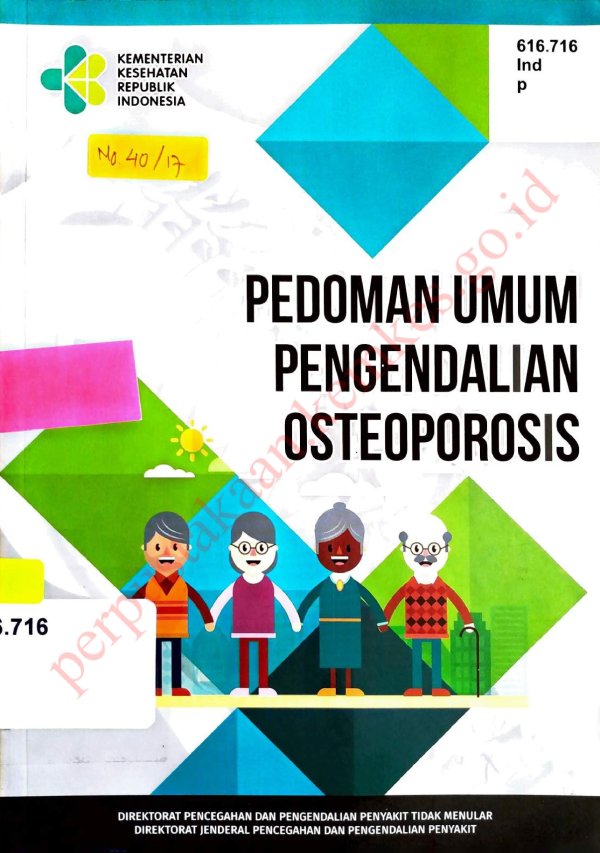 Sampul Pedoman Umum Pengendalian Osteoporosis