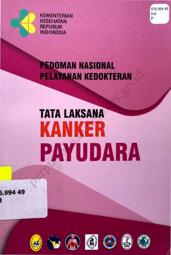 Sampul Pedoman Nasional Pelayanan Kedokteran Tata Laksana Kanker Payudara