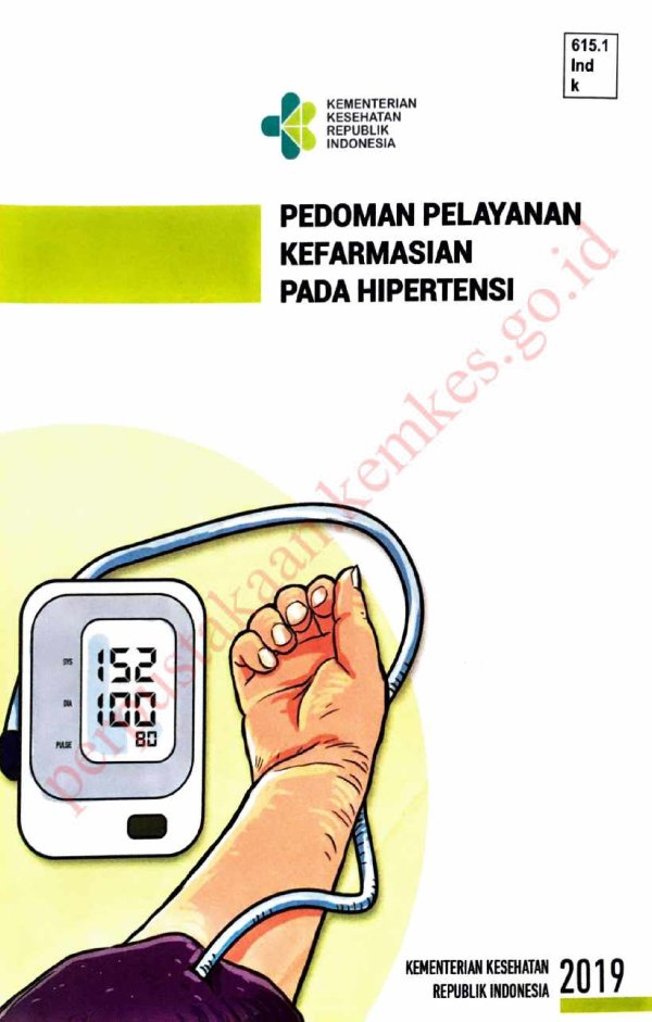 Sampul Pedoman Pelayanan Kefarmasian pada Hipertensi