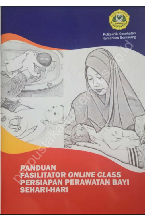 Sampul Panduan Fasilitator Online Class Persiapan Perawatan Bayi Sehari-hari