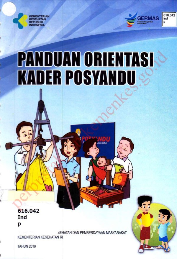 Sampul Panduan Orientasi Kader Posyandu