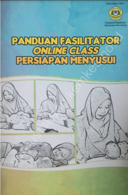 Sampul Panduan Fasilitator Online Class Persiapan Menyusui