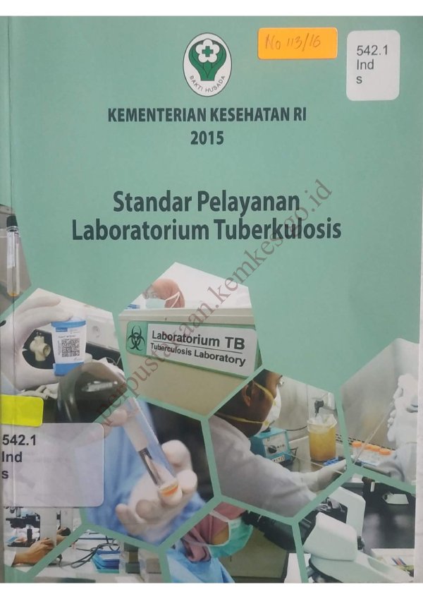 Sampul Standar Pelayanan Laboratorium Tuberkulosis