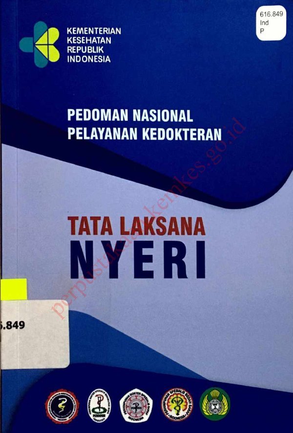 Sampul Pedoman Nasional Pelayanan Kedokteran Tata Laksana Nyeri