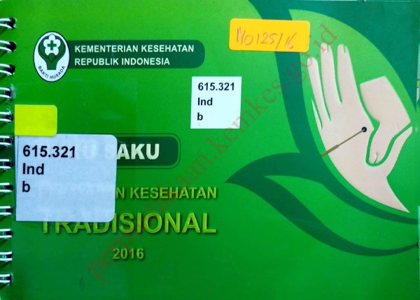 Sampul Buku Saku Pelayanan Kesehatan Tradisional