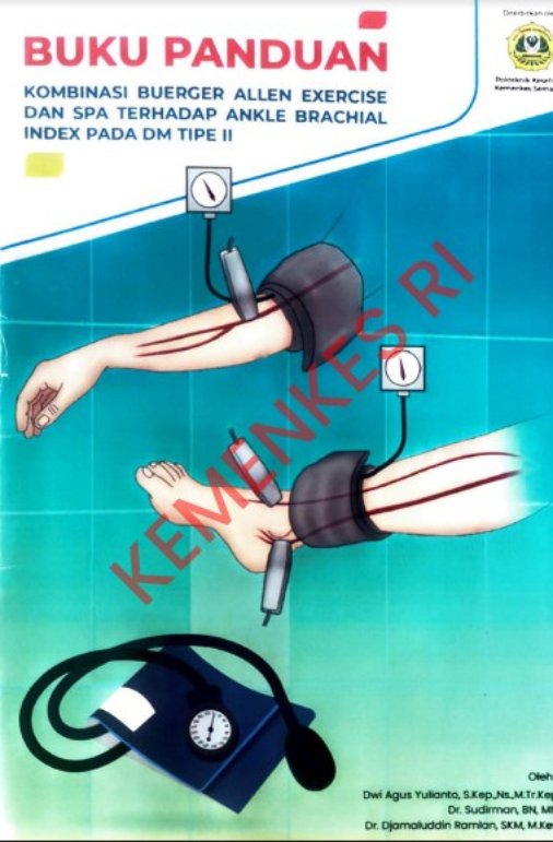 Sampul Buku Panduan Kombinasi Buerger Allen Exercise Dan Spa Terhadap Ankle Branchial Index Pada Dm Tipe II