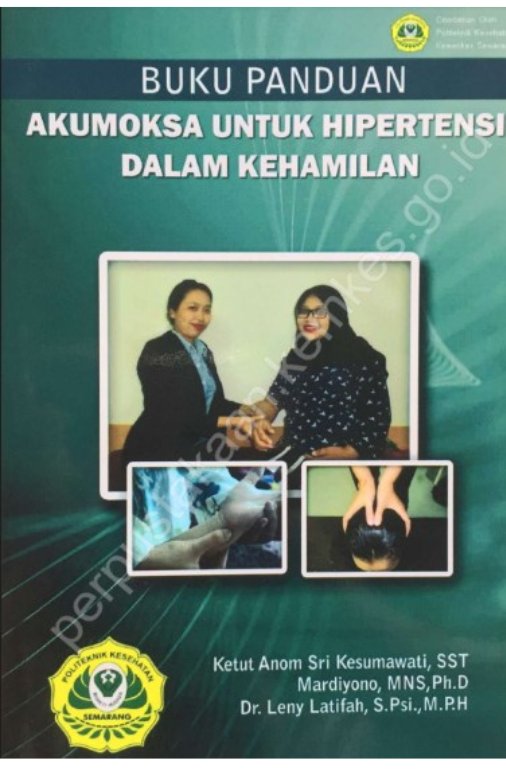 Sampul Buku Panduan Akumoksa untuk Hipertensi dalam Kehamilan