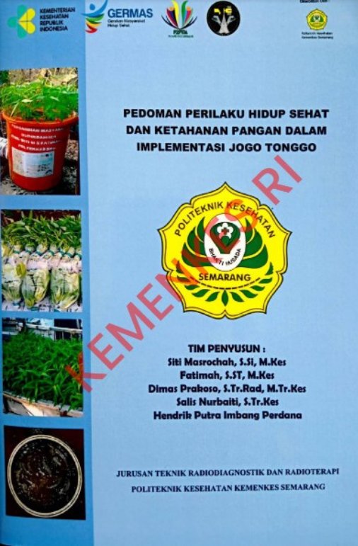 Sampul Pedoman Perilaku Hidup Sehat dan Ketahanan Pangan Dalam Implementasi Jogo Tonggo