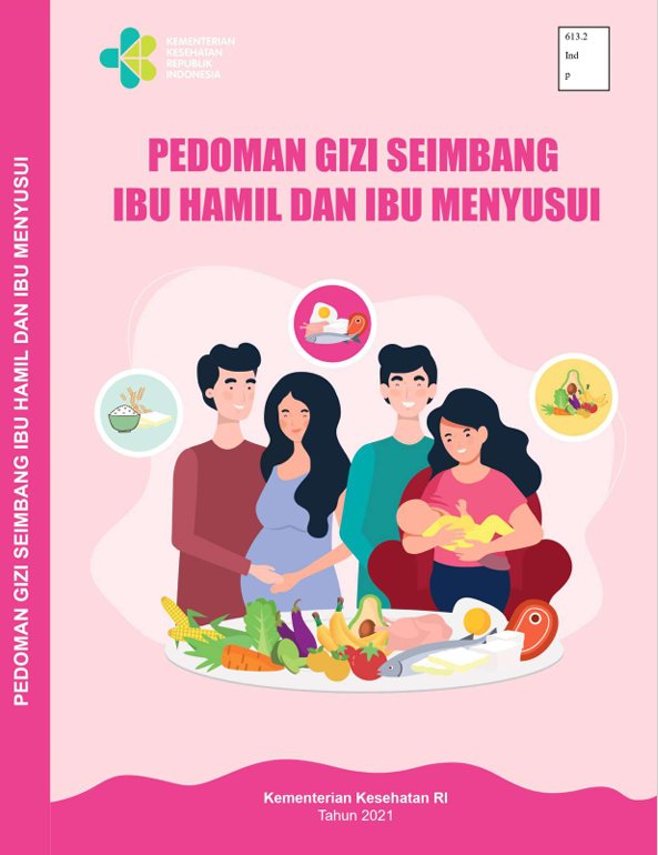 Sampul Pedoman Gizi seimbang ibu hamil dan menyusui