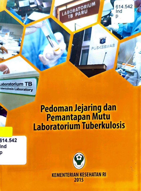 Sampul Pedoman Jejaring dan Pemantapan Mutu Laboratorium Tuberkulosis