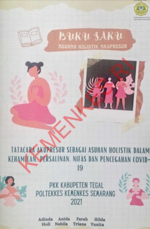 Sampul Buku Saku Asuhan Holistik Akupresur