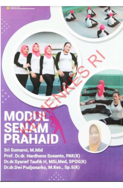Sampul Modul Senam Prahaid