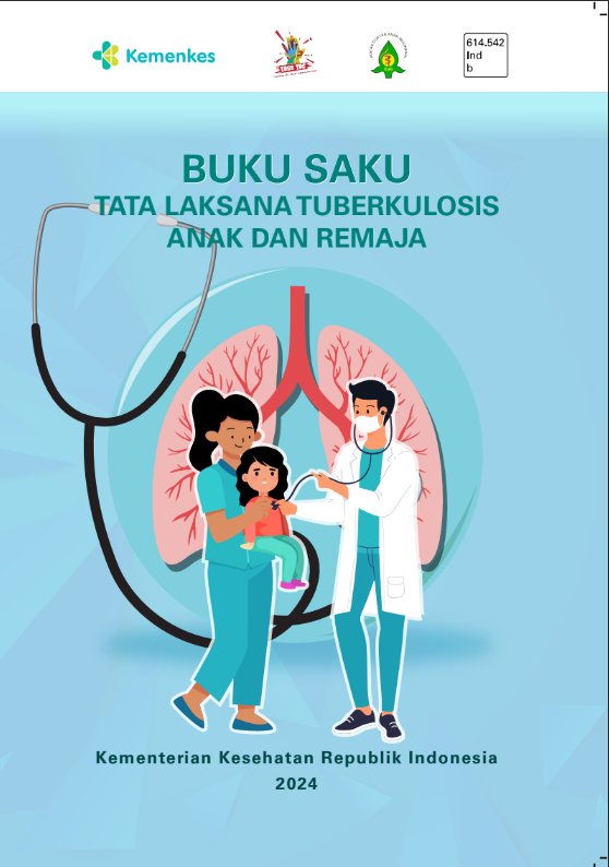 Sampul Buku Saku Tata Laksana Tuberkulosis Anak dan Remaja