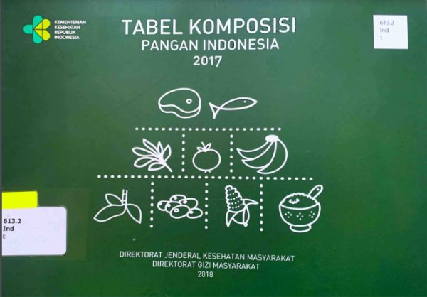 Sampul Tabel Komposisi Pangan Indonesia