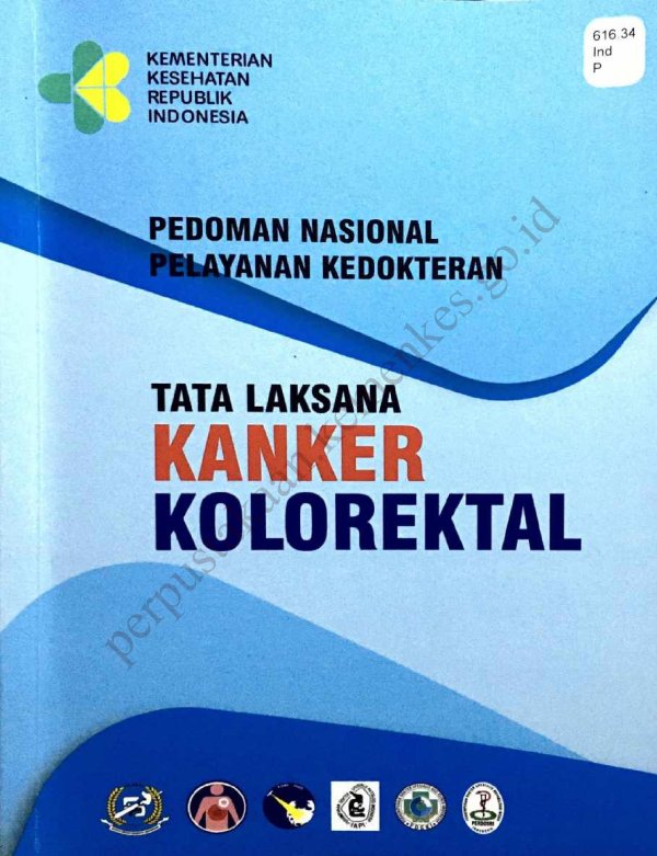 Sampul Pedoman Nasional Pelayanan Kedokteran Tata Laksana Kanker Kolorektal