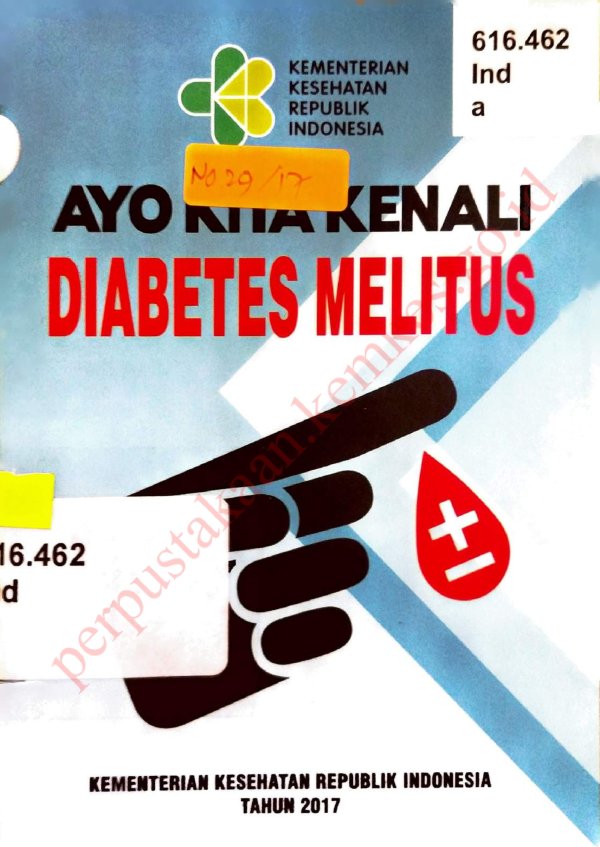 Sampul Ayo Kita Kenali Diabetes Melitus