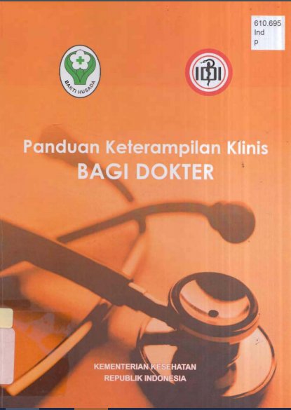 Sampul Panduan Keterampilan Klinis Bagi Dokter