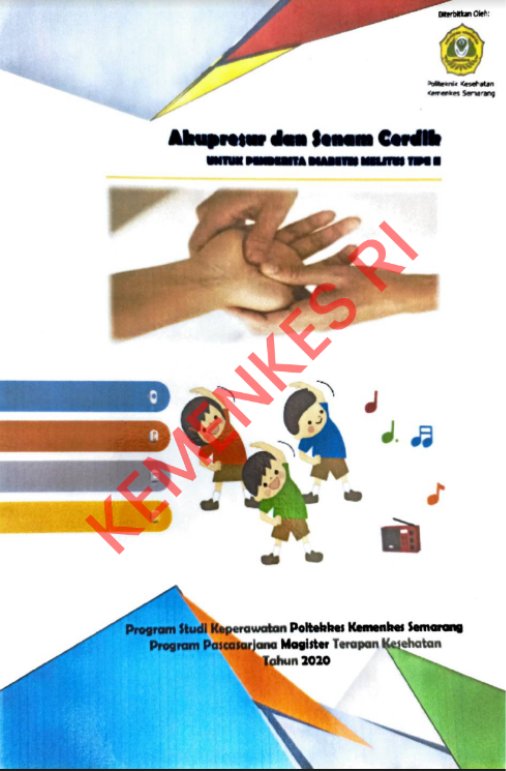 Sampul Akupresur Dan Senam Cerdik Untuk Penderita Diabetes Melitus Tipe Ii