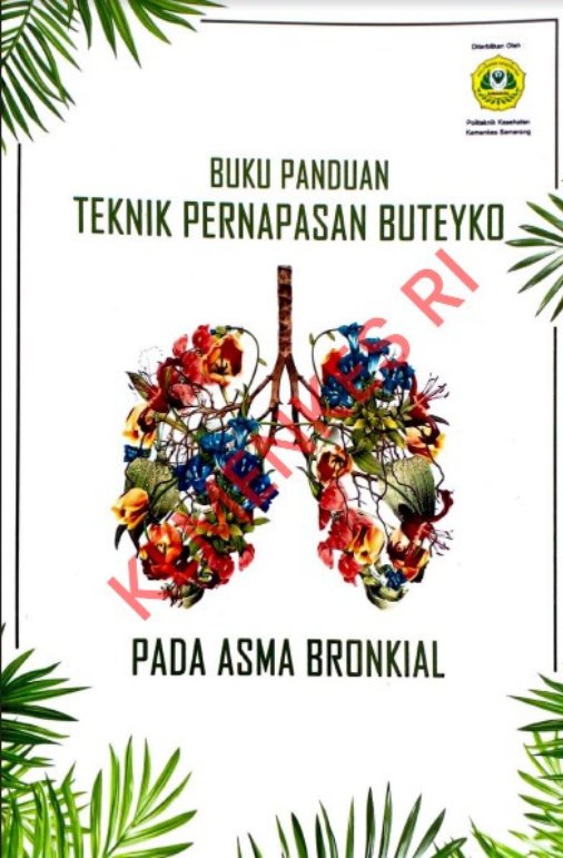 Sampul Buku Panduan Teknik Pernapasan Buteyko Pada Asma Bronkial (2021)