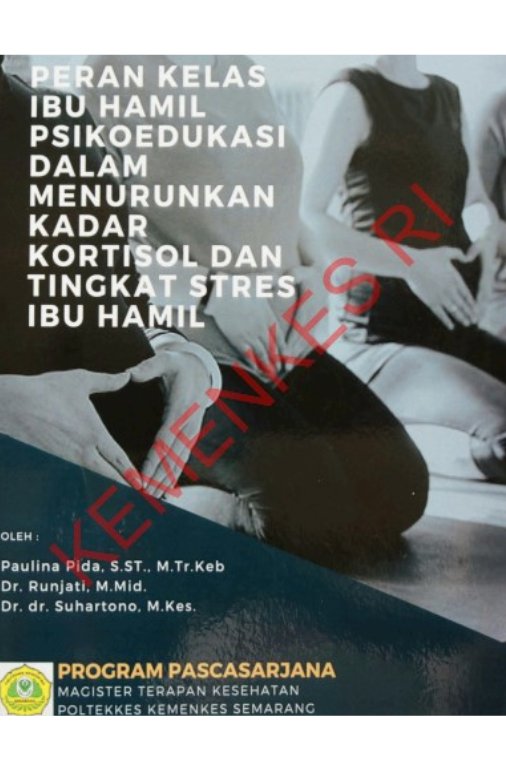 Sampul Peran Kelas Ibu Hamil Psikoedukasi Dalam Menurunkan Kadar Kortisol dan Tingkat Stres Ibu Hamil