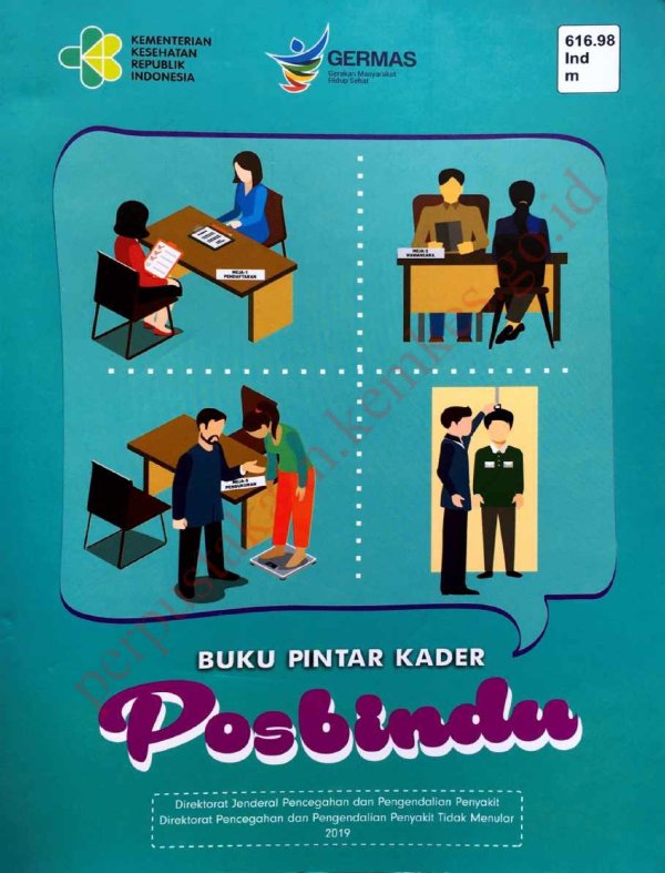 Sampul Buku Pintar Kader Posbindu