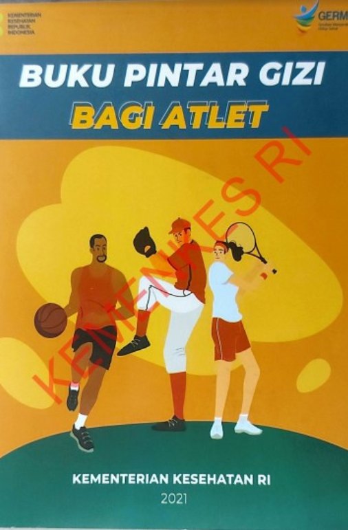 Sampul Buku Pintar Gizi Bagi Atlet