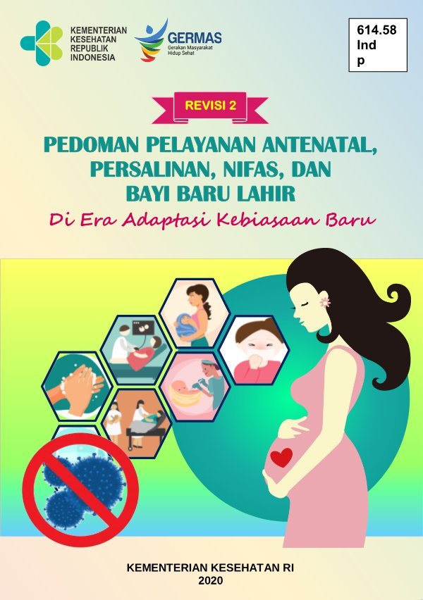 Sampul Pedoman Pelayanan Antenatal, Persalinan, Nifas dan Bayi Baru Lahir di Era Adaptasi Kebiasaan Baru