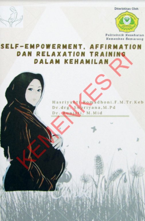 Sampul Self empowerment ,affirmation dan relaxation training dalam kehamilan