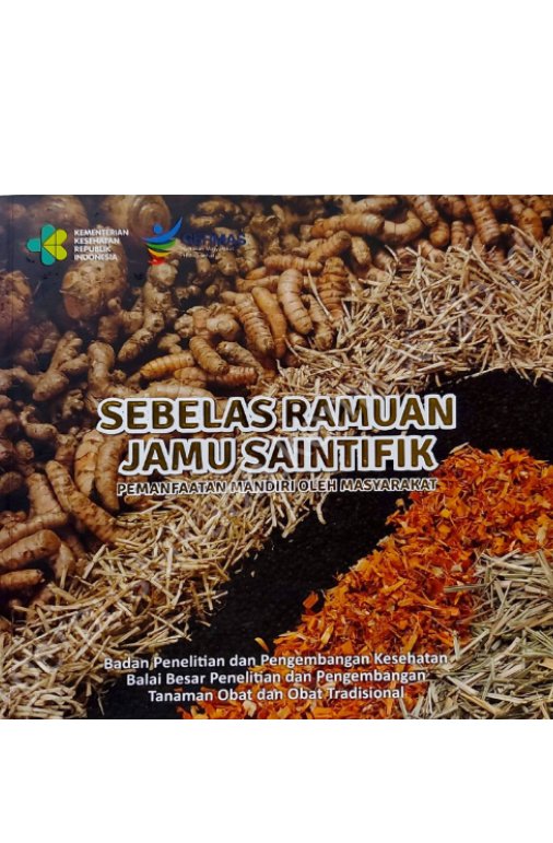 Sampul Sebelas Ramuan jamu saintifik pemanfaatan mandiri oleh masyarakat