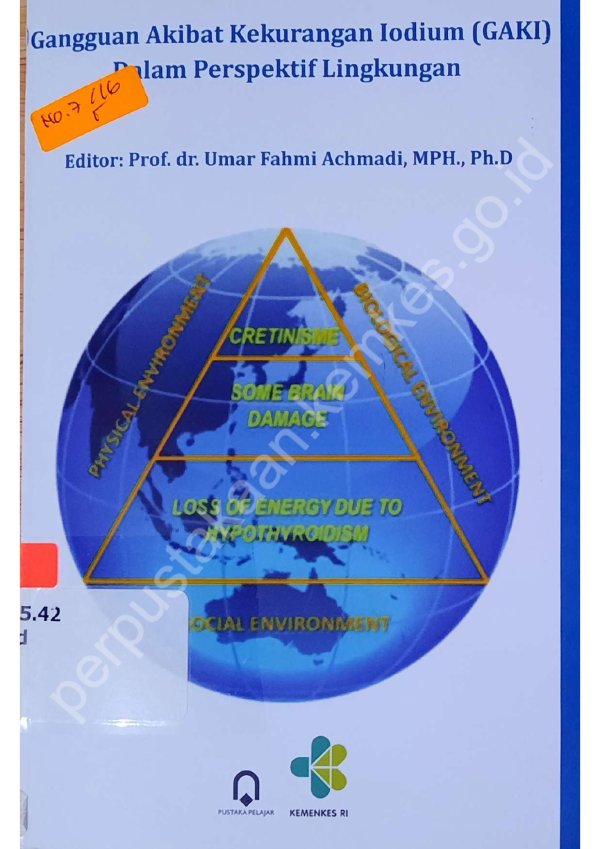 Sampul Gangguan Akibat Kekurangan Iodium (GAKI) dalam Perspektif Lingkungan