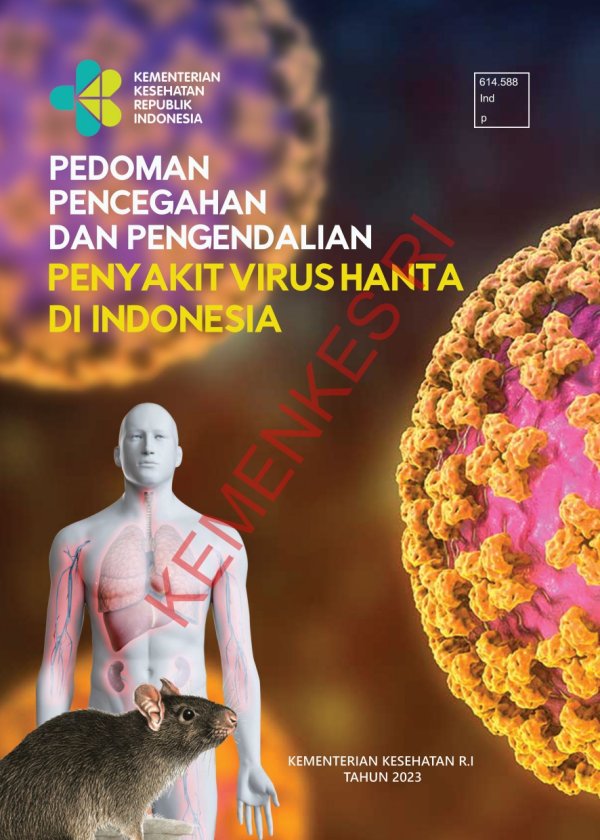 Sampul Pedoman Pencegahan dan Pengendalian Penyakit Virus Hanta di Indonesia